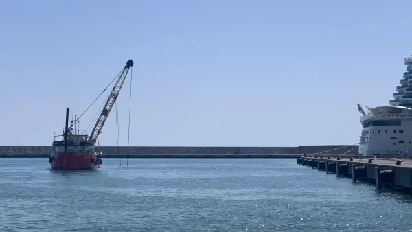 Avviati i dragaggi manutentivi nel porto di Civitavecchia