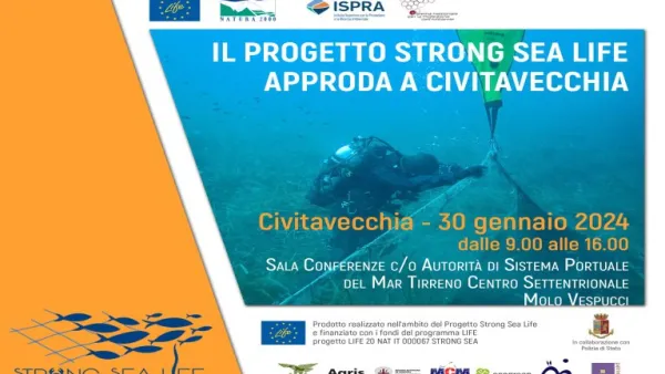 Il Progetto Strong Sea Life approda a Civitavecchia