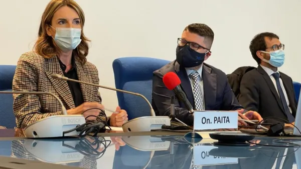 Visita della Commissione trasporti della camera dei deputati