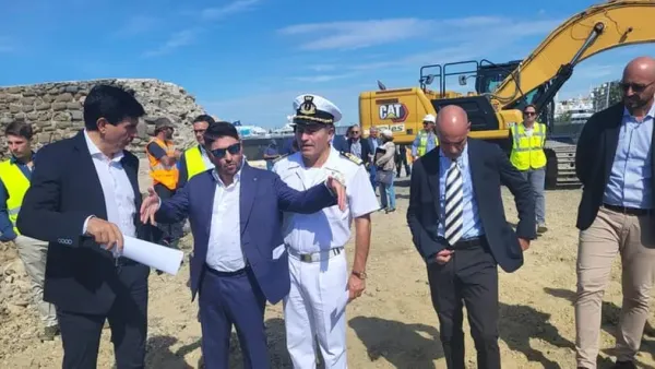 Porto di Civitavecchia, partiti i lavori per la realizzazione del nuovo accesso al bacino storico e il nuovo collegamento con l'antemurale