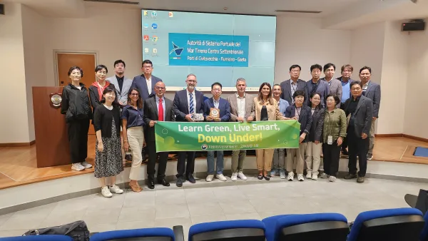 Sostenibilità. Incontro tra l’AdSP e una delegazione governativa della Corea del Sud