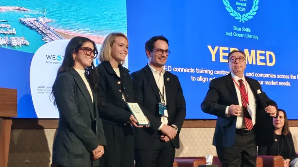 YEP MED vince il WestMED Best Project 2025 Award: l’AdSP del Mar Tirreno Centro Settentrionale partner di un successo mediterraneo