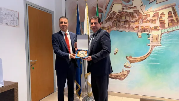 Il Console tunisino in visita al porto di Civitavecchia
